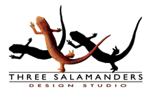 three salamanders design studio logo