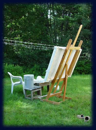 outdoor painting scene